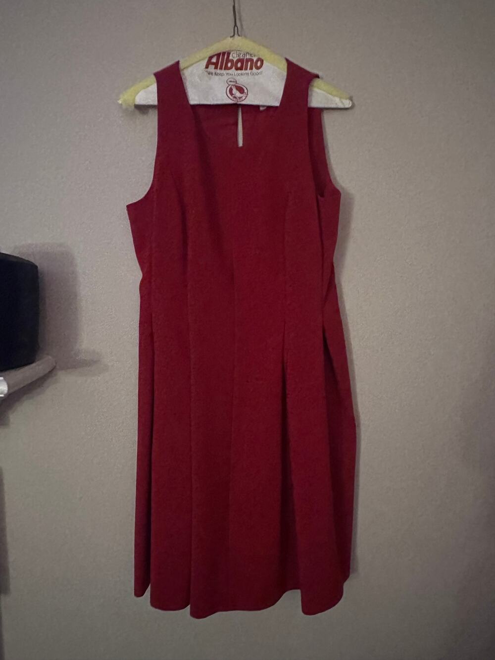 Ann Taylor Red Shift Dress